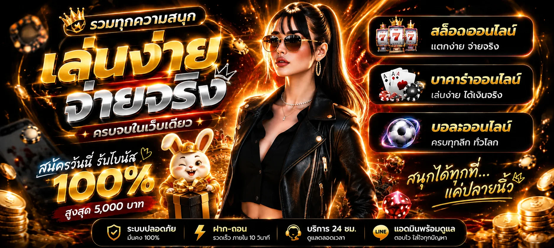 BunnyPay | สมัครสมาชิก เข้าสู่ระบบ และติดต่อสอบถาม